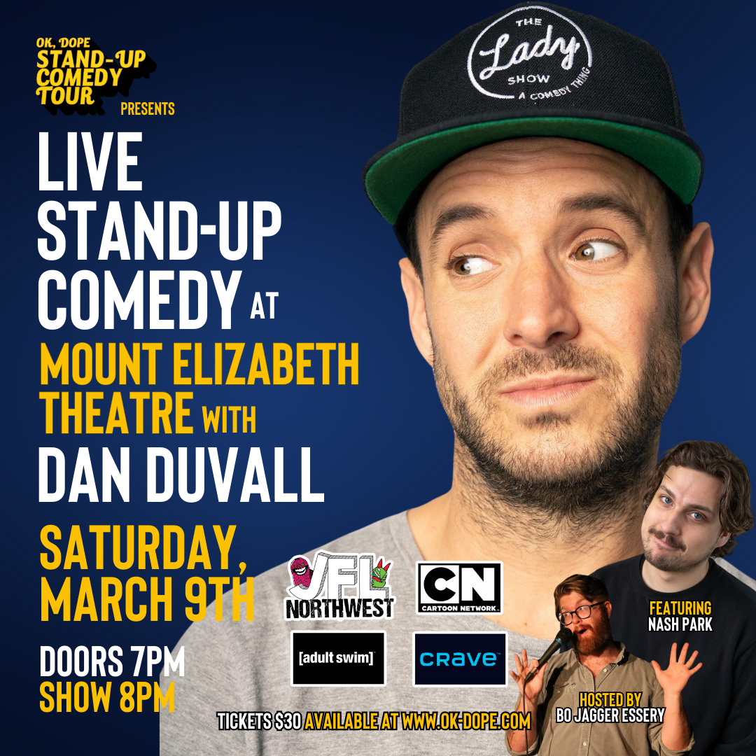 The OK, DOPE Standup Comedy Tour live at The Mount Elizabeth Theatre